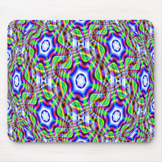 Psychedelische Sterne...... Mousepad (Vorne)