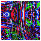 Psychedelische Sterne.... Stoff (Muster)