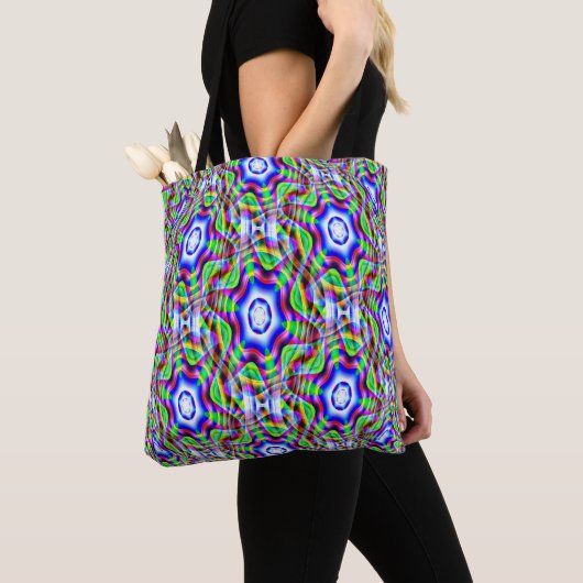 Psychedelische Sterne...... Tasche (Von Nahem)