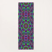 Psychedelische Sterne.... Yogamatte (Rückseite)