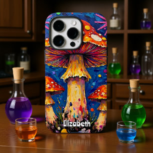Psychedelische Sternexplosion Garden iPhone 16 Pro Hülle