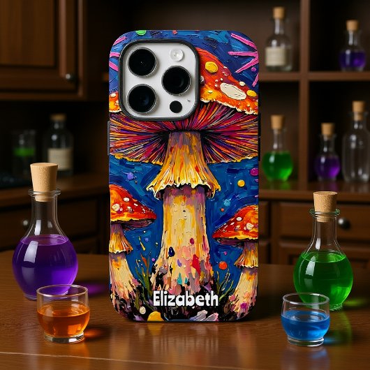 Psychedelische Sternexplosion Garden Case-Mate iPhone Hülle