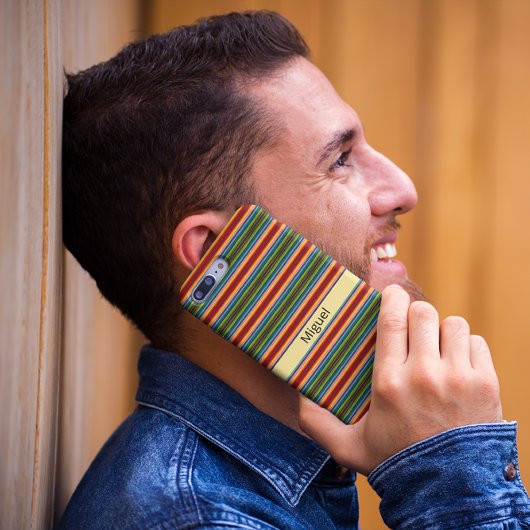 Psychedelische Stoffe mexikanisches Muster Case-Mate iPhone Hülle