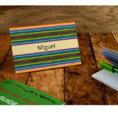 Psychedelische Stoffe mexikanisches Muster Postkarte