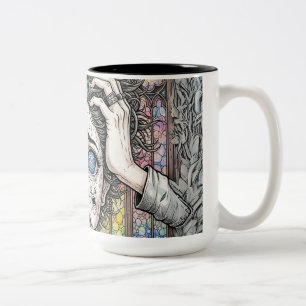 Psychedelische Surreal Art Tasse - emotionales Ges