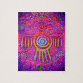 Psychedelische Symbole Puzzle (Vertikal)