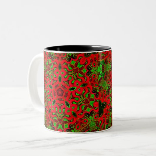 Psychedelische Tasse (Vorderseite Links)