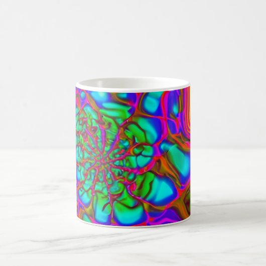 Psychedelische Tasse (Mittel)