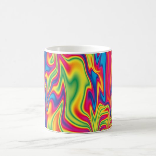 Psychedelische Tasse (Mittel)