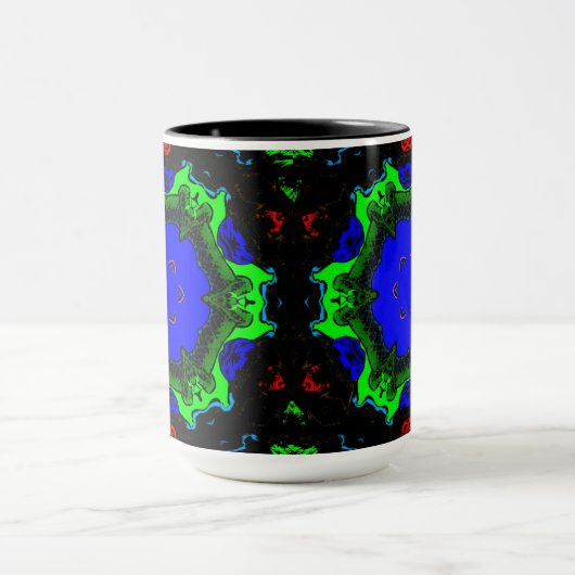 Psychedelische Tasse (Zentrum)