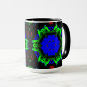 Psychedelische Tasse (VorderseiteRechts)