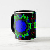 Psychedelische Tasse (Vorderseite Links)