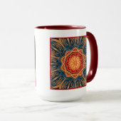 Psychedelische Tasse (VorderseiteRechts)