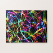 Psychedelische Trance Abstrakt Puzzle (Horizontal)