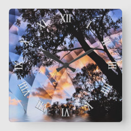 Psychedelische Träume Die Uhr der Natur