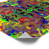 psychedelische Träume Poster (Ecke)