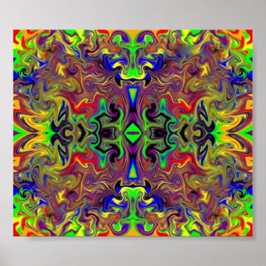 psychedelische Träume Poster (Vorne)