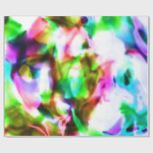 Psychedelische Traumgeschenk-Verpackung Geschenkpapier (Flach)