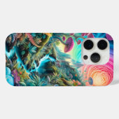 Psychedelische Traumwelt verzaubert Case-Mate iPhone Hülle (Rückseite (Horizontal))