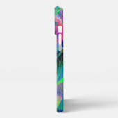 Psychedelische Tree-Blätter iPhone Hülle (Linke Seite)