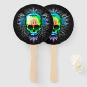 Psychedelische Trippy-Explosion Fächer (Vorne und Hinten)