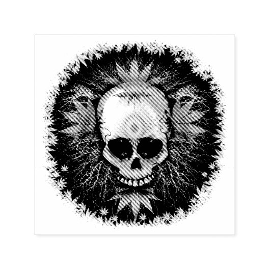 Psychedelische Trippy-Explosion-Tasse Permastempel (Design)