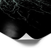 Psychedelische Trippy-Explosion-Tasse Poster (Ecke)