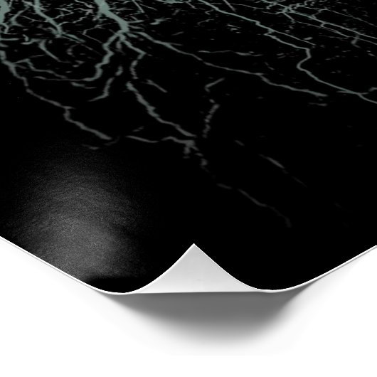 Psychedelische Trippy-Explosion-Tasse Poster (Ecke)