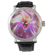 Psychedelische Trippy Rainbow Colors Hibiskus Blum