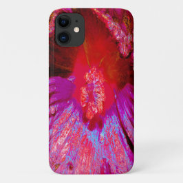 Psychedelische Trippy Retro Red Hibiskus Blume Case-Mate iPhone Hülle