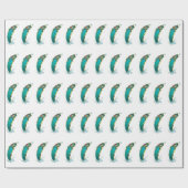 Psychedelische Trolle Geschenkpapier (Flach)