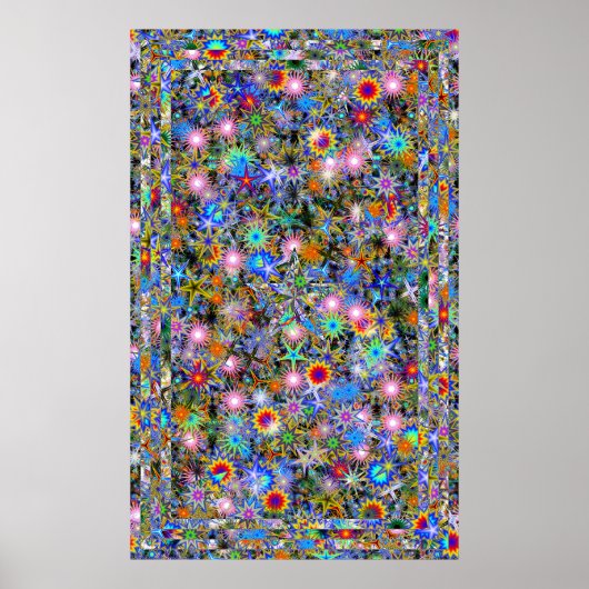 Psychedelische Überdosierung Poster (Vorne)