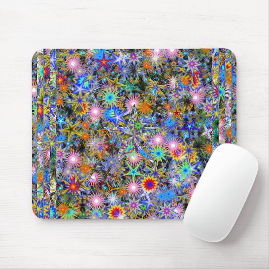 Psychedelische Überdosis Mousepad (Mit Mouse)