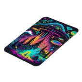 Psychedelische UFO Fantasy Art Magnet (Linke Seite)