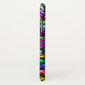 Psychedelische und farbenfrohe Linien Case-Mate iPhone Hülle (Hinten/Rechts)