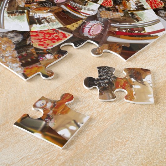 Psychedelische Vision von Brown Hues Puzzle (Seite)