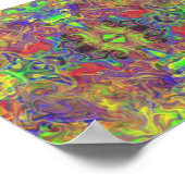 Psychedelische Visionen? Poster (Ecke)