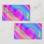 Psychedelische Visitenkarte (Vorne/Hinten)