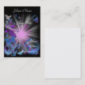 psychedelische visitenkarte (Vorne/Hinten)