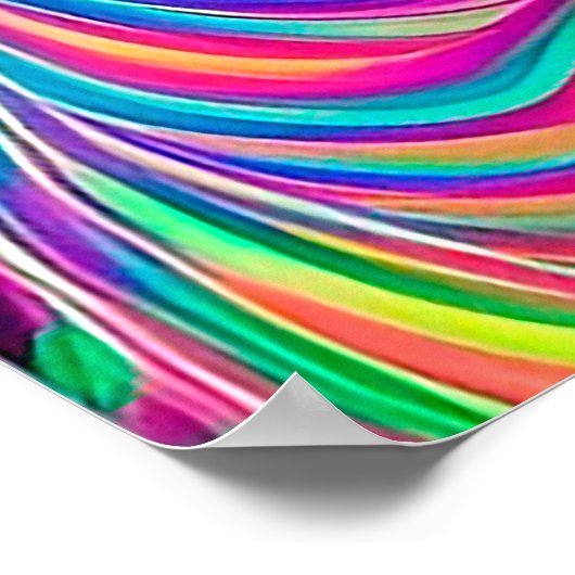 Psychedelische Wall Art Posters sind Groovy Man! Poster (Ecke)