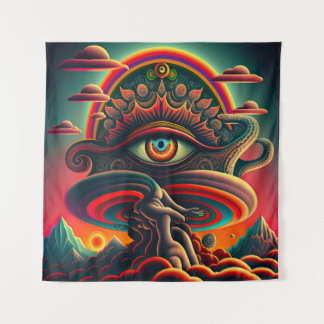Psychedelische Wandteppiche
