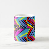 Psychedelische Welten Kaffeetasse (Mittel)