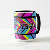 Psychedelische Welten Tasse (VorderseiteRechts)