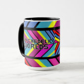 Psychedelische Welten Tasse (Vorderseite Links)
