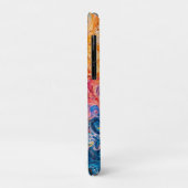 Psychedelische Wirbel Ölgemälde Case-Mate iPhone Hülle (Hinten/Links)