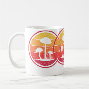 Psychedelische Zauberpilze Retro Vintage Psilocy Kaffeetasse