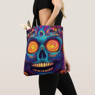 Psychedelische Zuckerkultur - Tag der Toten Tasche