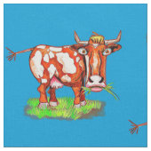 Psychedelischer abstrakter Cartoon-bunte lustige Stoff (Nahaufnahme)