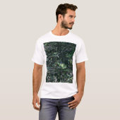 Psychedelischer Abstrakter Code1-T - Shirt (Vorne ganz)