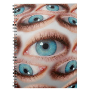 Psychedelischer abstrakter Hintergrund des verzerr Notizblock